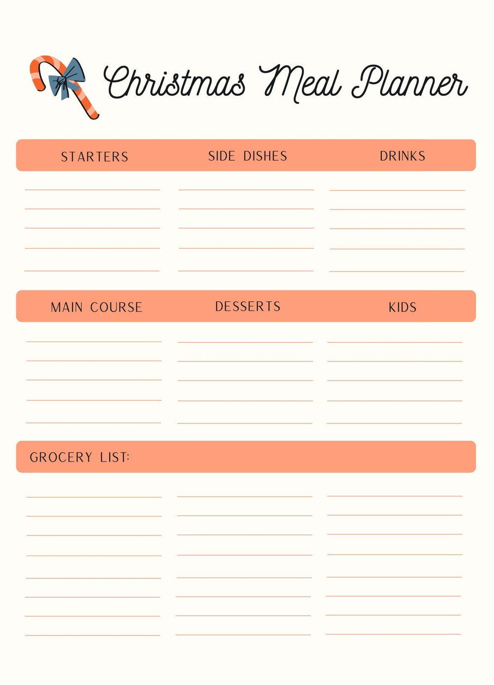 Ultimate Christmas Planning Bundle: Planners, Shopping Lists, DIY Advent Calendar Boxes and Coloring Pages, Christmas Planner, by Blululi digital download - Blululi