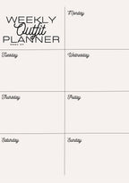Versatile Weekly Planners, printable weekly planner to do list, minimal weekly program, weekly organizer, weekly journal A4,week at a glance digital download - Blululi