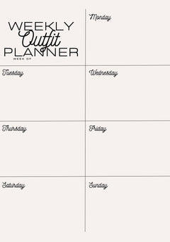 Versatile Weekly Planners, printable weekly planner to do list, minimal weekly program, weekly organizer, weekly journal A4,week at a glance digital download - Blululi