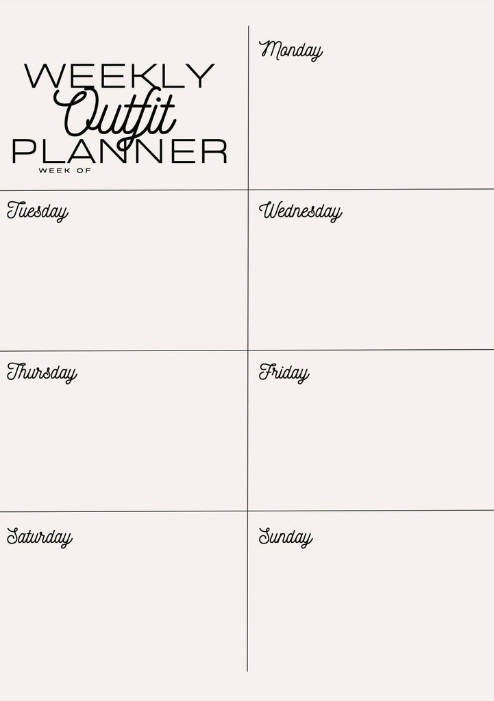 Versatile Weekly Planners, printable weekly planner to do list, minimal weekly program, weekly organizer, weekly journal A4,week at a glance digital download - Blululi