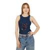 Vibrant Black Cat Watercolor Racerback Tank Top Tank Top - Blululi