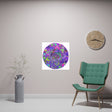 Vibrant Floral Mandala Poster - Home Decor Art Poster - Blululi