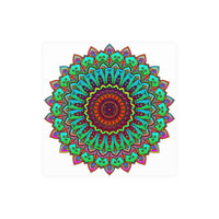 Vibrant Hand - Drawn Mandala Poster Art Poster - Blululi