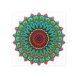 Vibrant Hand - Drawn Mandala Poster Art Poster - Blululi