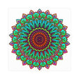 Vibrant Hand - Drawn Mandala Poster Art Poster - Blululi