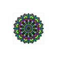 Vibrant Mandala Art Poster - Colorful & Intricate Poster - Blululi