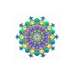 Vibrant Mandala Art Poster - Intricate & Colorful Poster - Blululi