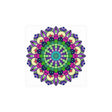 Vibrant Mandala Art Print - Colorful & Detailed Poster - Blululi