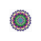 Vibrant Mandala Art Print - Colorful & Detailed Poster - Blululi