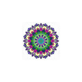 Vibrant Mandala Art Print - Colorful & Detailed Poster - Blululi
