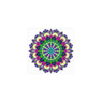 Vibrant Mandala Art Print - Colorful & Detailed Poster - Blululi