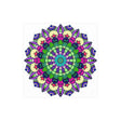 Vibrant Mandala Art Print - Colorful & Detailed Poster - Blululi