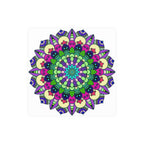 Vibrant Mandala Art Print - Colorful & Detailed Poster - Blululi