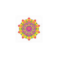 Vibrant Mandala Art Print - Colorful Floral Design Poster - Blululi