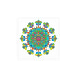 Vibrant Mandala Art Print - Colorful & Intricate Poster - Blululi