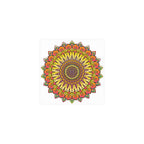 Vibrant Mandala Art Print - Colorful & Intricate Poster - Blululi