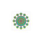 Vibrant Mandala Art Print - Colorful & Intricate Poster - Blululi