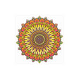 Vibrant Mandala Art Print - Colorful & Intricate Poster - Blululi