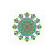 Vibrant Mandala Art Print - Colorful & Intricate Poster - Blululi
