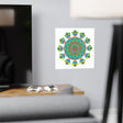 Vibrant Mandala Art Print - Colorful & Intricate Poster - Blululi
