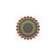 Vibrant Mandala Art Print - Geometric Design Poster - Blululi