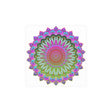 Vibrant Mandala Art Print - Intricate Design Poster - Blululi
