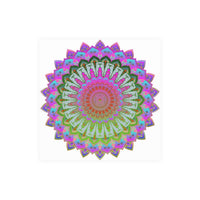 Vibrant Mandala Art Print - Intricate Design Poster - Blululi