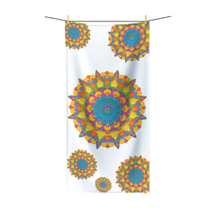 Vibrant Mandala Bath Towel - Colorful Art Home Decor - Blululi