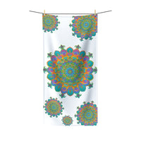 Vibrant Mandala Bath Towel - Colorful & Artistic Home Decor - Blululi