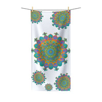 Vibrant Mandala Bath Towel - Colorful & Artistic Home Decor - Blululi