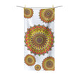 Vibrant Mandala Bath Towel - Colorful & Circular Home Decor - Blululi