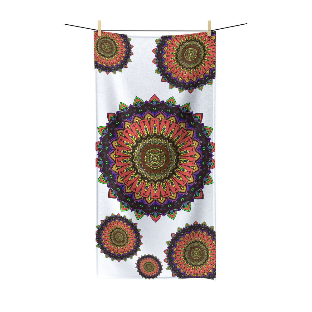 Vibrant Mandala Bath Towel - Colorful & Intricate Home Decor - Blululi