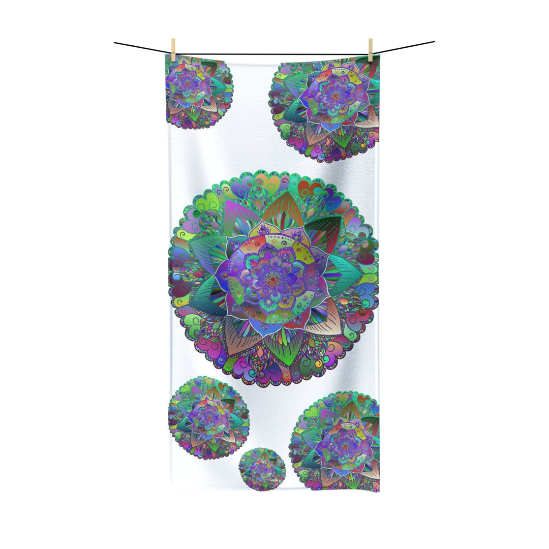 Vibrant Mandala Bath Towel - Colorful & Intricate Home Decor - Blululi