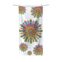 Vibrant Mandala Bath Towel - Colorful & Intricate Home Decor - Blululi