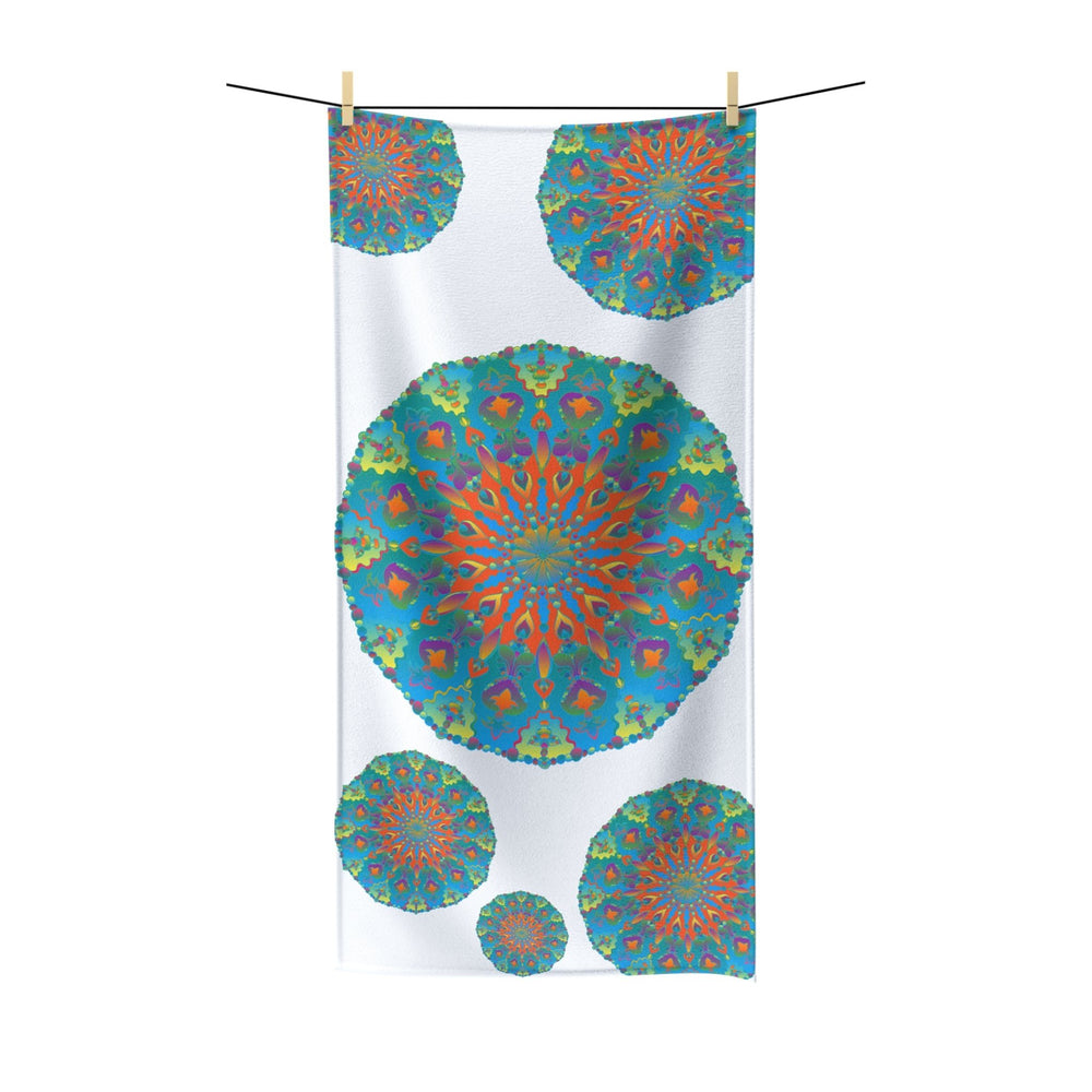 Vibrant Mandala Bath Towel - Colorful & Intricate Home Decor - Blululi