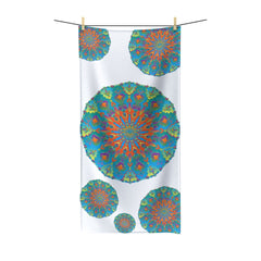 Vibrant Mandala Bath Towel - Colorful & Intricate Home Decor - Blululi