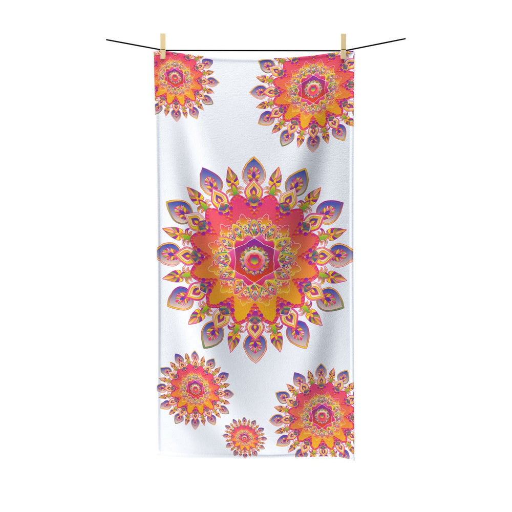 Vibrant Mandala Bath Towel - Colorful & Intricate Home Decor - Blululi