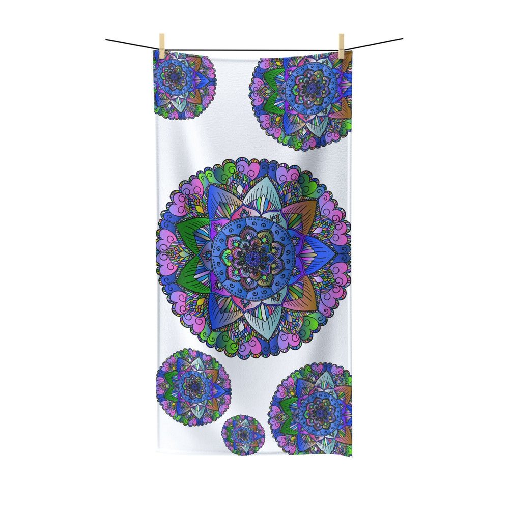Vibrant Mandala Bath Towel - Colorful & Intricate Home Decor - Blululi