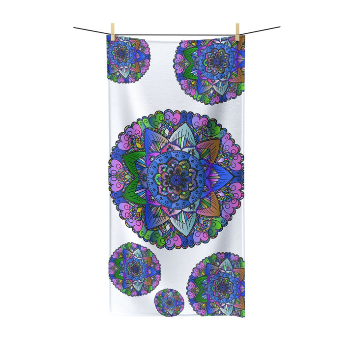 Vibrant Mandala Bath Towel - Colorful & Intricate Home Decor - Blululi