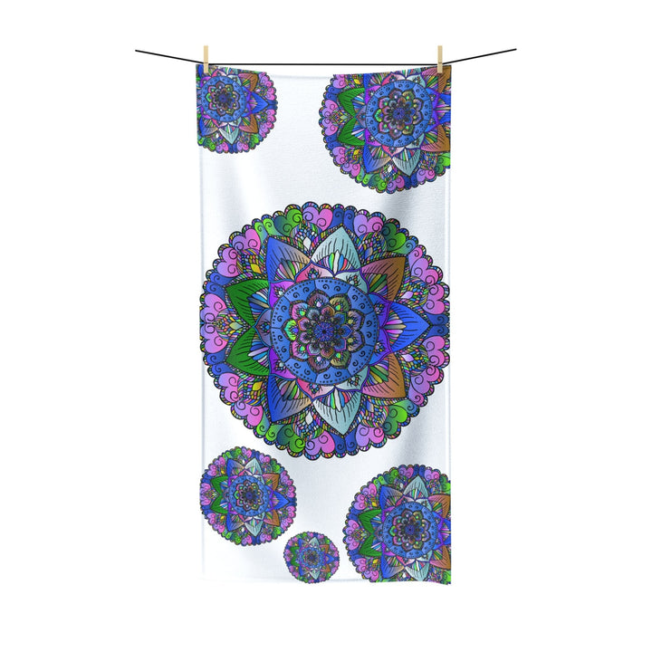 Vibrant Mandala Bath Towel - Colorful & Intricate Home Decor - Blululi