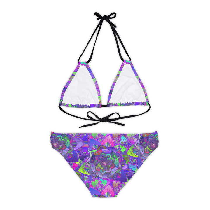 Vibrant Mandala Bikini Set - Hand - Drawn Art All Over Prints - Blululi