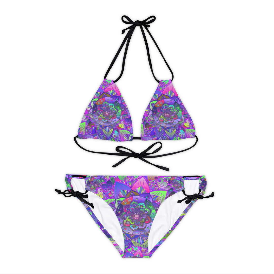 Vibrant Mandala Bikini Set - Hand - Drawn Art All Over Prints - Blululi