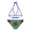 Vibrant Mandala Bikini Set - Hand Drawn Art All Over Prints - Blululi