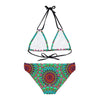 Vibrant Mandala Bikini Set - Hand Drawn Art All Over Prints - Blululi