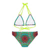 Vibrant Mandala Bikini Set - Hand Drawn Art All Over Prints - Blululi