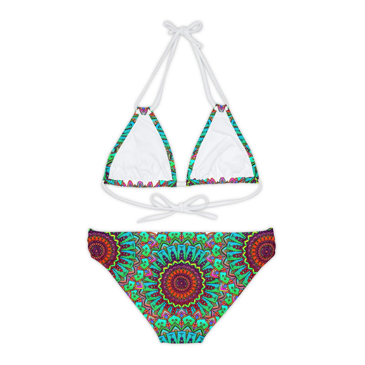 Vibrant Mandala Bikini Set - Hand Drawn Art All Over Prints - Blululi