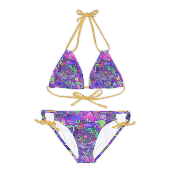 Vibrant Mandala Bikini Set - Hand - Drawn Art All Over Prints - Blululi