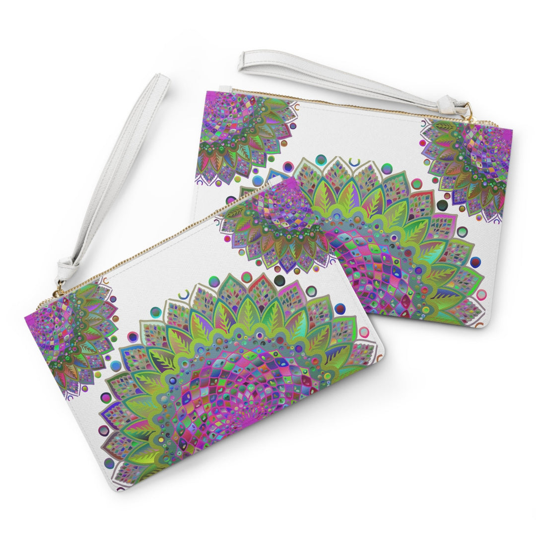 Vibrant Mandala Clutch Bag Bags - Blululi