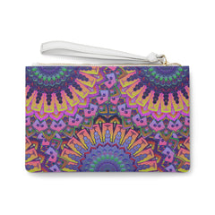 Vibrant Mandala Clutch Bag Bags - Blululi