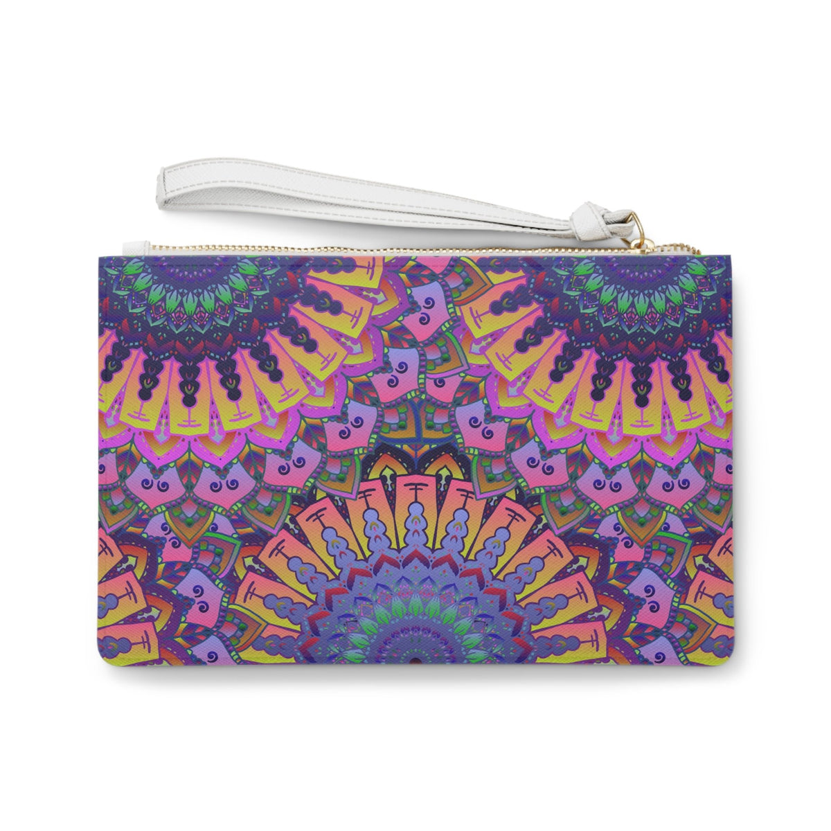 Vibrant Mandala Clutch Bag Bags - Blululi